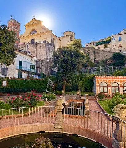 Reliable private shuttle to Maiori, featuring the longest beach on the Amalfi Coast.
